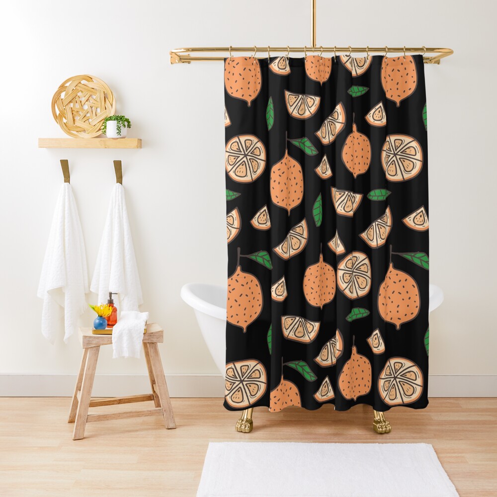 Item preview, Shower Curtain designed and sold by helloshirt.