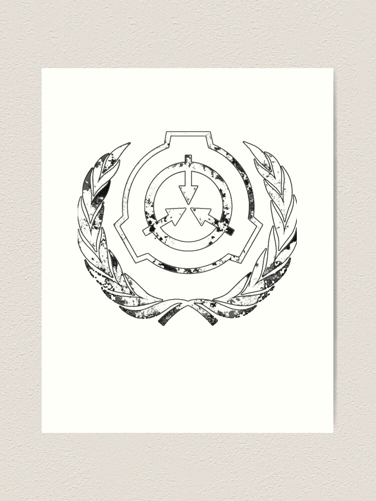 SCP Foundation Warning Attention Art Board Print for Sale by Yu-u