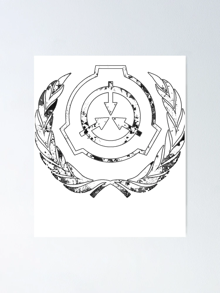 SCP Foundation White Logo by Olli Caidence