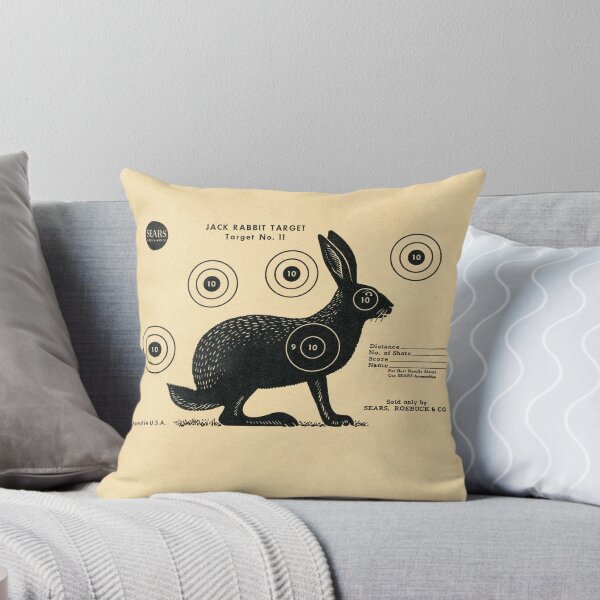 Item preview, Jack Rabbit Target - vintage paper target designed and sold by Tree45.