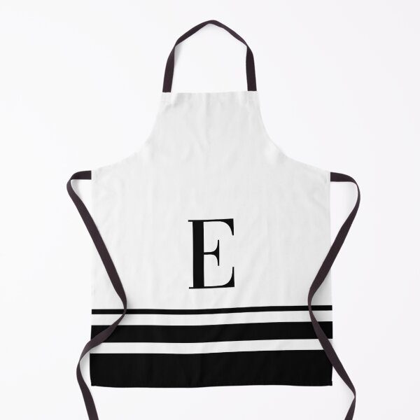 Item preview, Black Stripes Initial Letter E designed and sold by TimelessChic.