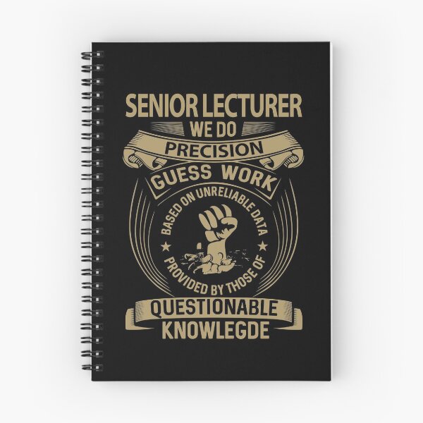 Item preview, Senior Lecturer T Shirt - We Do Precision Job Gift Item Tee designed and sold by natalinedk.