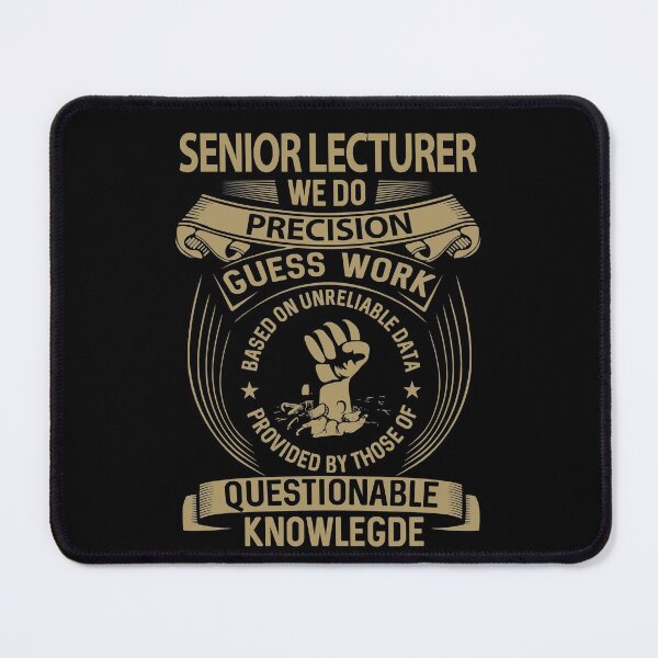 Item preview, Senior Lecturer T Shirt - We Do Precision Job Gift Item Tee designed and sold by natalinedk.
