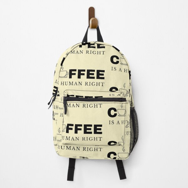 Item preview, Coffee is a human right Masks and tee-shirts designed and sold by wiggy38.