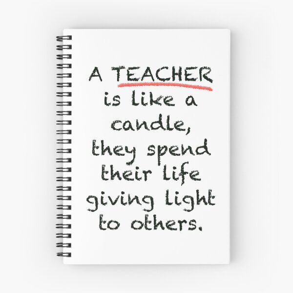 Item preview, A teacher is like a candle designed and sold by JessicaTukaj.