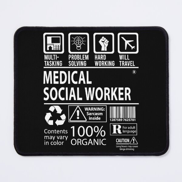 Item preview, Medical Social Worker T Shirt - MultiTasking Certified Job Gift Item Tee designed and sold by andahanson.