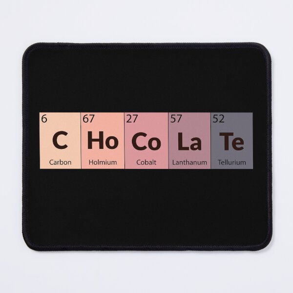 Item preview, Chocolate Lover Periodic Table Chemistry Science Gift designed and sold by TastefulTees.