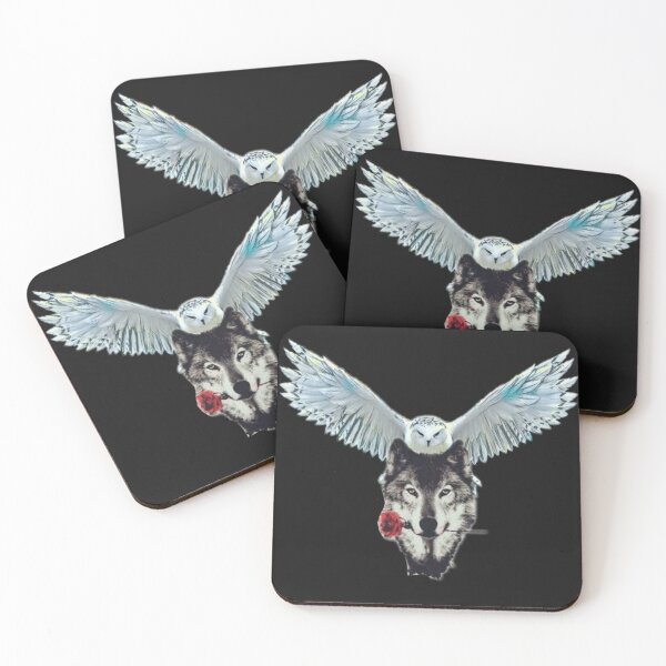 Item preview, wolf and owl designed and sold by diva-design.