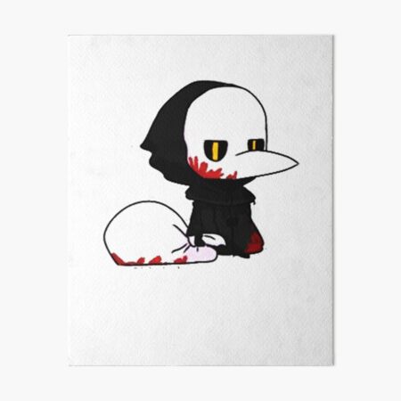 Copy of SCP Foundation Plague Doctor funny and cute shirt Art Board Print  for Sale by Yu-u-Ta