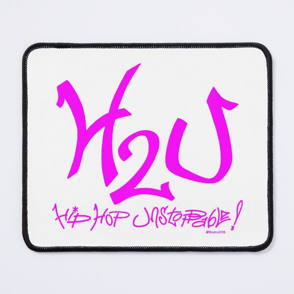 Item preview, H2U Logo: “Hip-Hop Unstoppable” (Graffiti tag, Magenta). designed and sold by Paul Rodriguez.