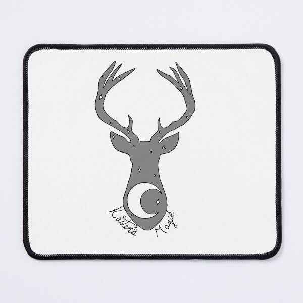 Item preview, Starry Stag - Monochrome designed and sold by Magik-Kaster.