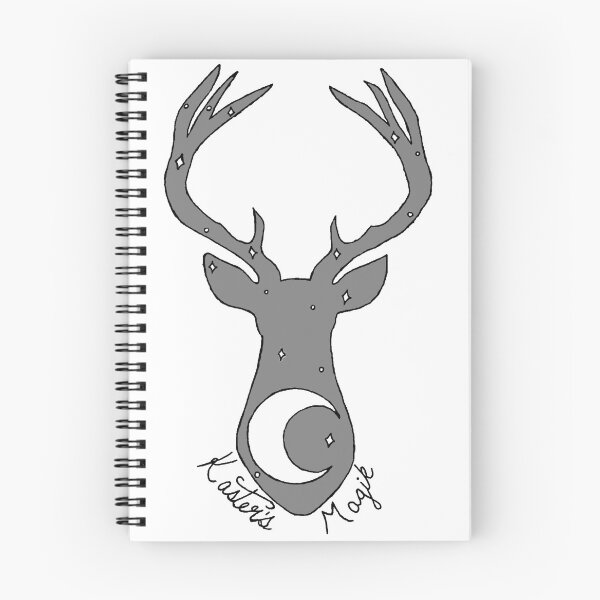 Item preview, Starry Stag - Monochrome designed and sold by Magik-Kaster.