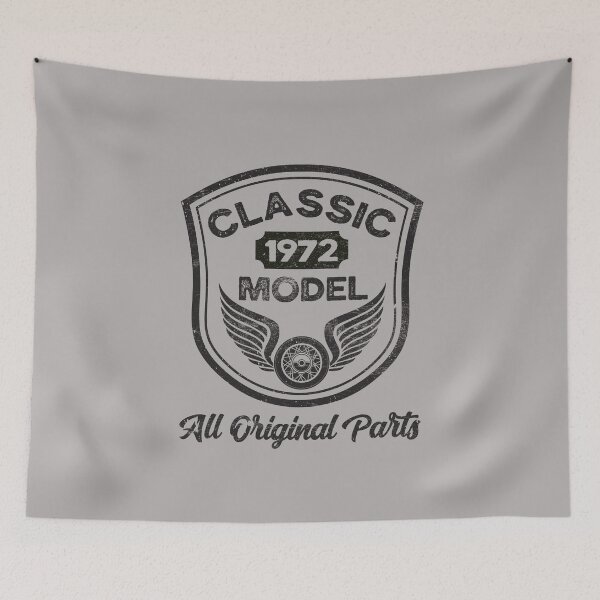 Item preview, Funny Classic Motor Bike Pun, 50th Birthday 1972, Classic Model 1972 designed and sold by Coralgb.