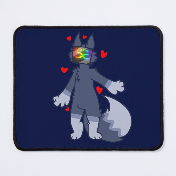 Item preview, Autism pride wolf designed and sold by furrychaos13.
