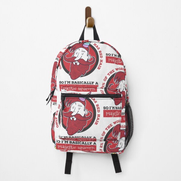 Item preview, Red Hair Majestic Unicorn designed and sold by SportDIXIT.