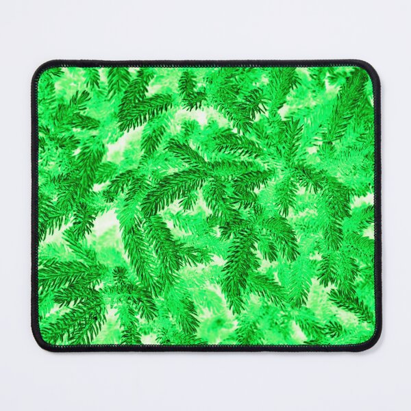 Item preview, Floral Winter Motifs with Branches of the  Ornamental Light Green Spruce Tree designed and sold by IraNiva.