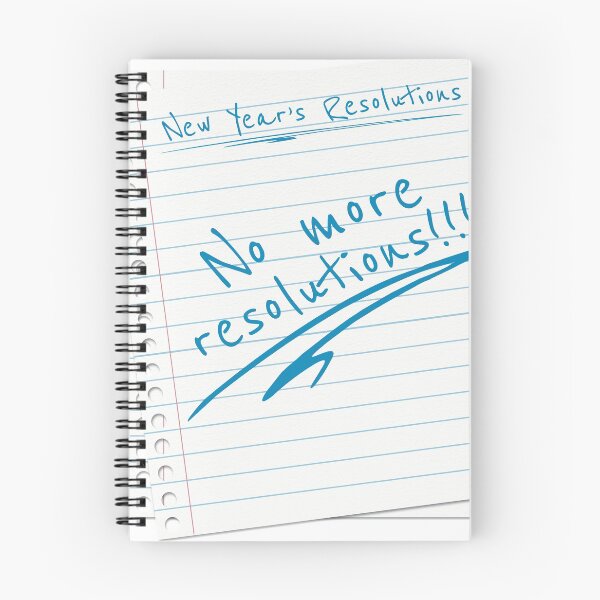 Item preview, New Year Resolution List - No more resolutions! designed and sold by pixelspantry.