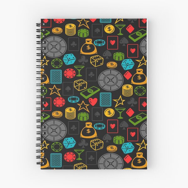 Item preview, Colorful Casino Icons  designed and sold by helloshirt.