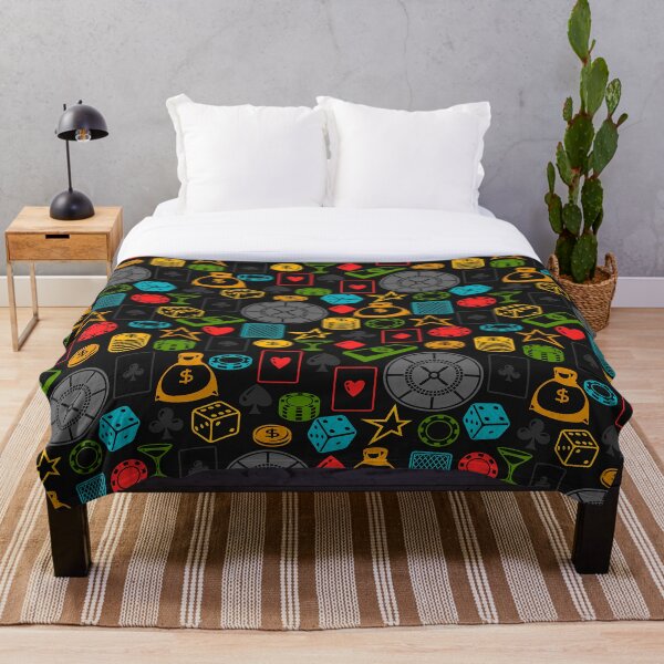 Item preview, Colorful Casino Icons  designed and sold by helloshirt.