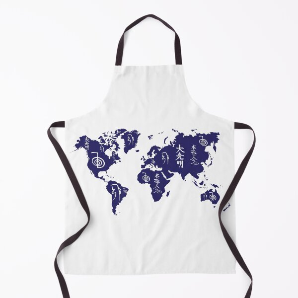 Item preview, World Map and Reiki Symbols designed and sold by marcosty.