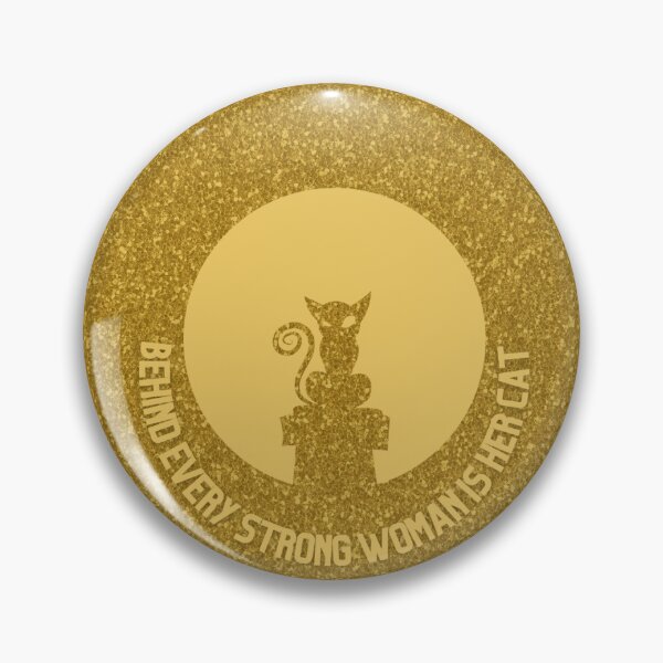 Item preview, behind every strong woman is her cat designed and sold by noippo.