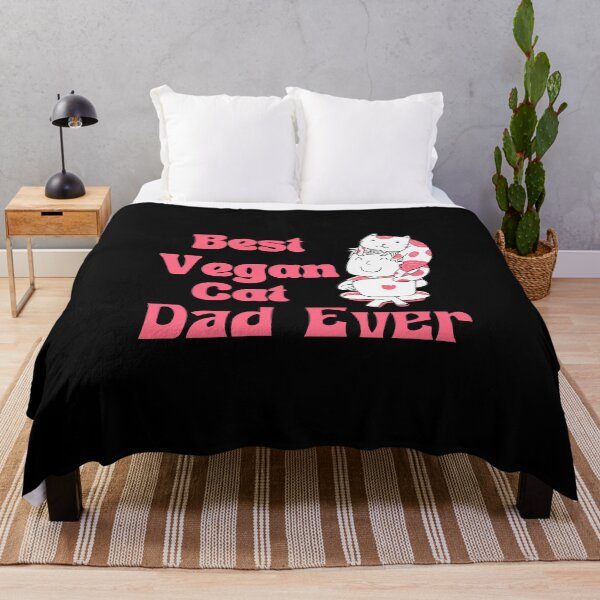Item preview, Best Vegan Cat Dad Ever designed and sold by laamriya974.