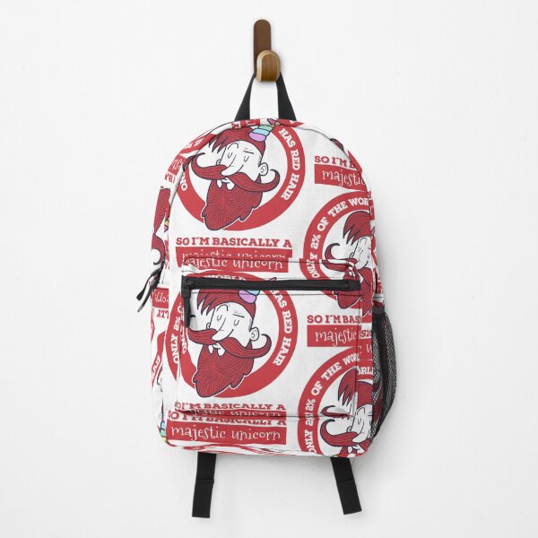 Item preview, Red Hair Majestic Unicorn designed and sold by SportDIXIT.