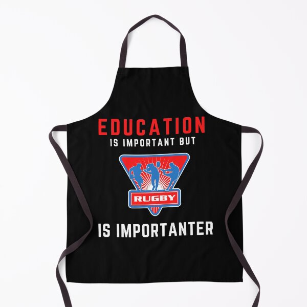 Item preview, Education Is Important, But Rugby Is Importanter-Funny Rugby-Rugby designed and sold by SighFly52.