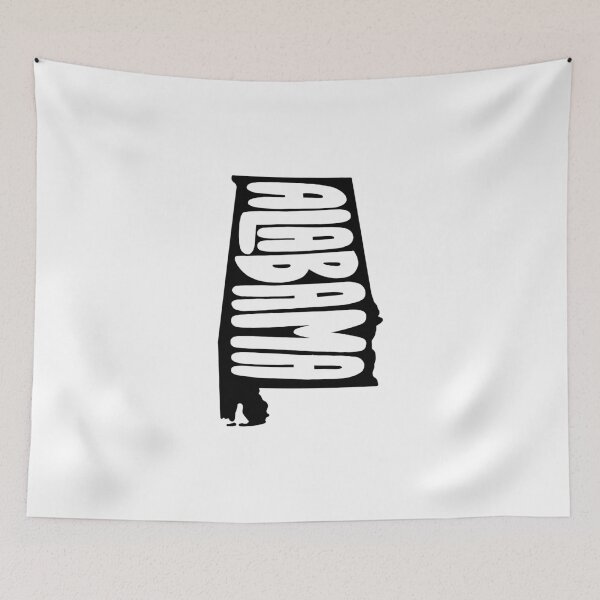 Item preview, Alabama (Black) designed and sold by PepAndGrace.