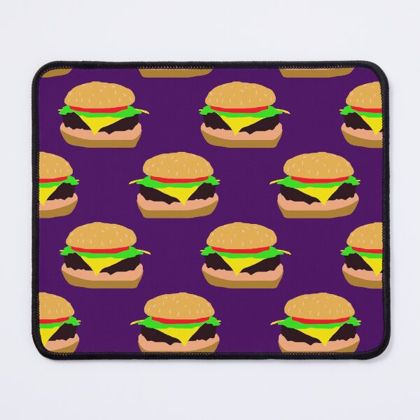 Item preview, Cheeseburger Pattern designed and sold by bloomingvine.