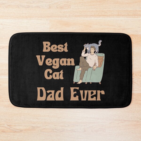 Item preview, Best Vegan Cat Dad Ever designed and sold by laamriya974.