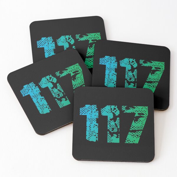 Item preview, 117 - Blue to Green Gradient - Very Distressed designed and sold by ONI-Creative.