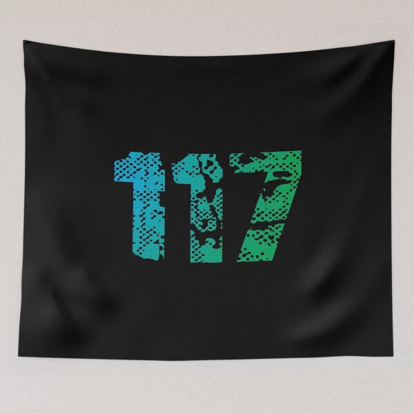 Item preview, 117 - Blue to Green Gradient - Very Distressed designed and sold by ONI-Creative.