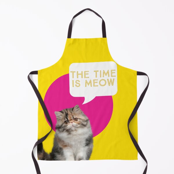 Item preview, The time is meow designed and sold by Kamaloca.