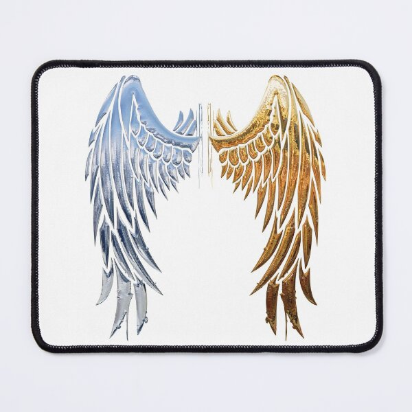 Item preview, GLOSSY wings chrome gold vs silver designed and sold by Mohamed Abd El Salaam.