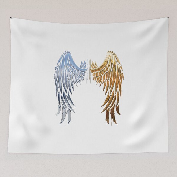 Item preview, GLOSSY wings chrome gold vs silver designed and sold by Mohamed Abd El Salaam.