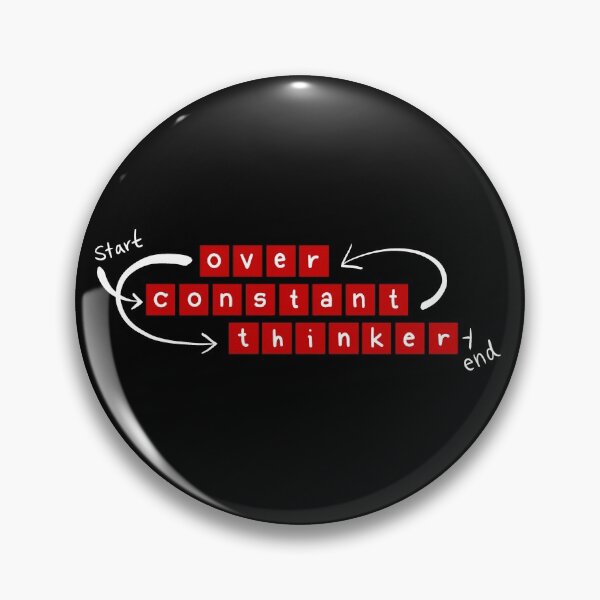 Item preview, Overthinker designed and sold by Pozer Designs.