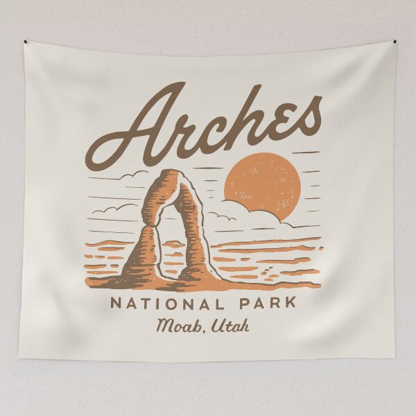 Item preview, Vintage Arches National Park Moab Utah designed and sold by lorenklein.