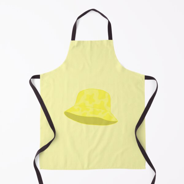 Item preview, yellow cow print bucket hat designed and sold by ViviTV.