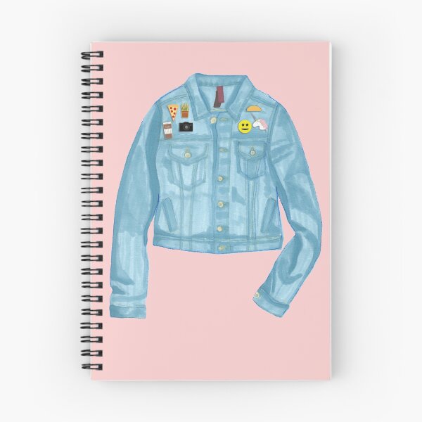 Item preview, Jean Jacket with Enamel Pins designed and sold by jenbucheli.
