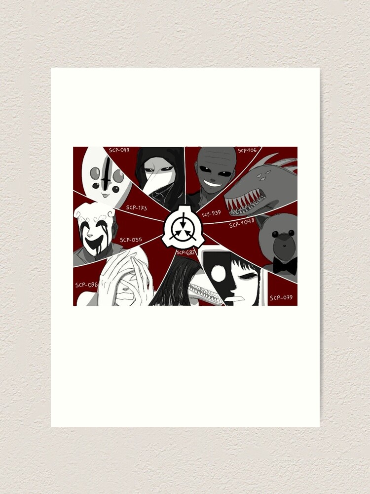 SCP Foundation Monsters scp-173 Art Board Print for Sale by Yu-u-Ta