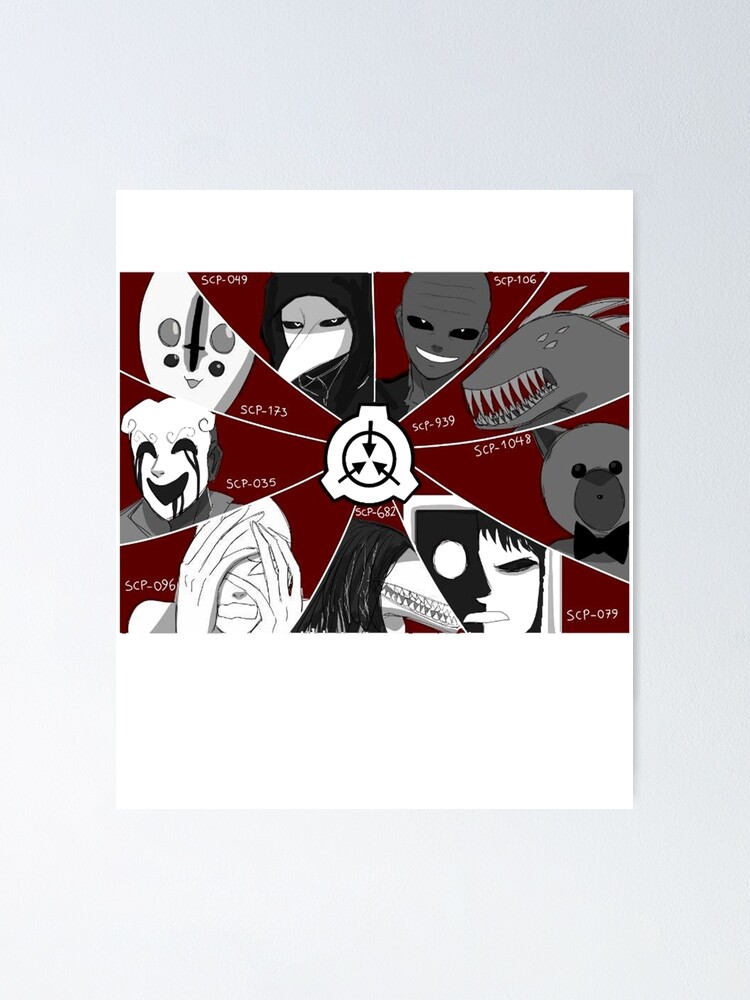 SCP Foundation Monsters  Poster for Sale by Yu-u-Ta