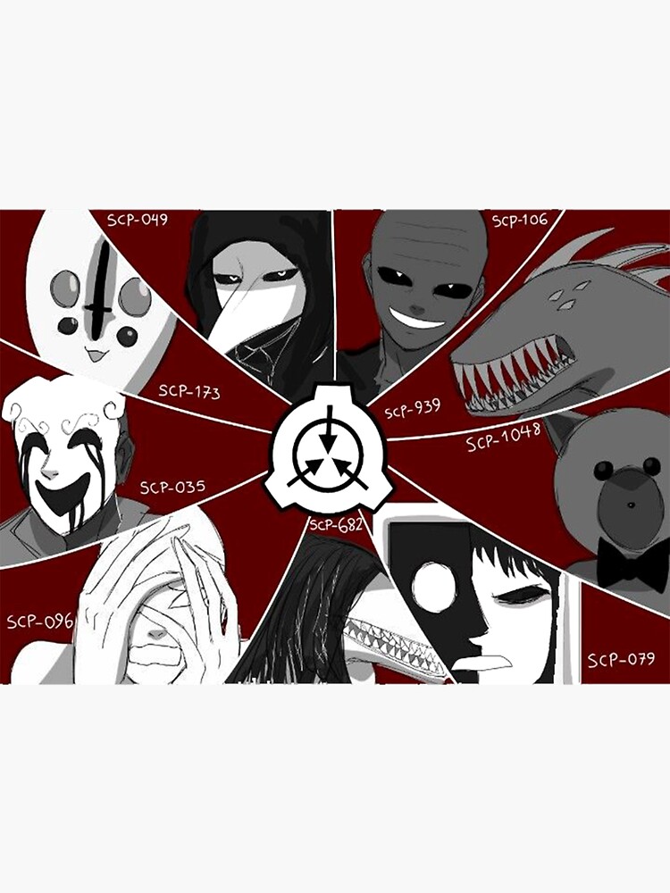 SCP Foundation Monsters  Sticker for Sale by Yu-u-Ta