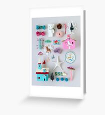 Holiday Miniatures Greeting Card