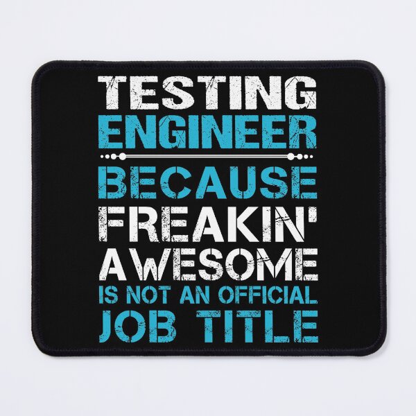 Item preview, Testing Engineer T Shirt - Freaking Awesome Job Gift Item Tee designed and sold by oetate4774.