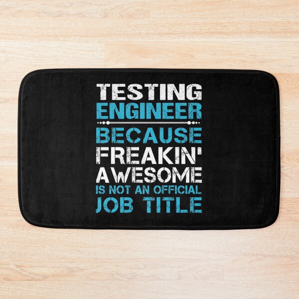 Item preview, Testing Engineer T Shirt - Freaking Awesome Job Gift Item Tee designed and sold by oetate4774.