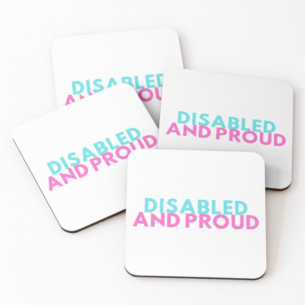 Item preview, Disabled and proud designed and sold by DisabiliTees.