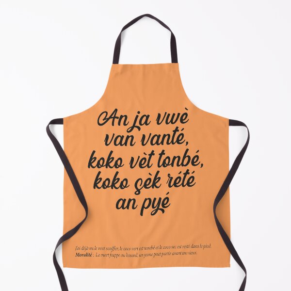 Item preview, An ja vwè van vanté, koko vèt tonbé, koko sèk rété an pyé designed and sold by Madadesign.