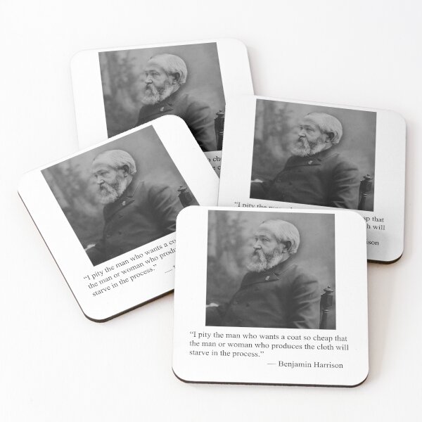 Item preview, Benjamin Harrison Quoter designed and sold by Benjamin  Augustine.