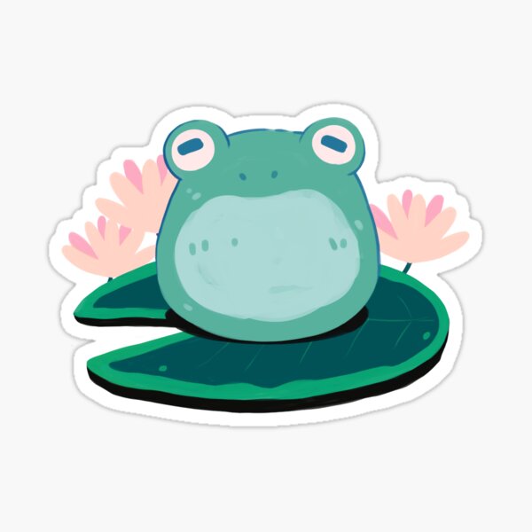 Item preview, Lily pad frog  - Lilypad collection designed and sold by Mauricio Fonseca.